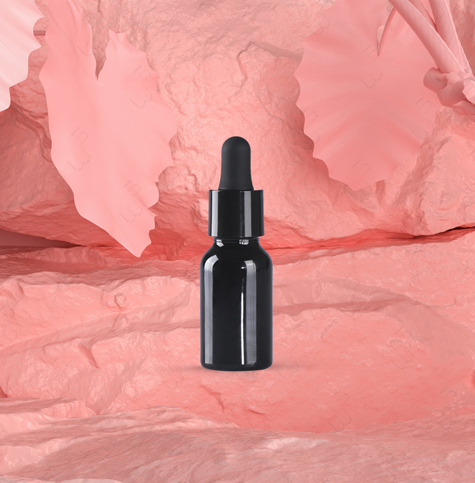 精油15ml YBB0061BHA 精华原液 黑瓷瓶