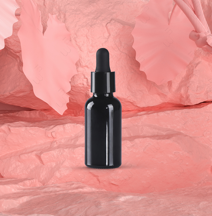 精油30ml YBB0060BHA 精华原液 黑瓷瓶