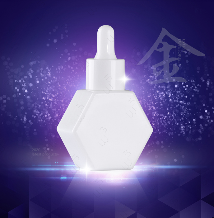 砡金30ml GHA0216BHA 精华原液 白瓷瓶